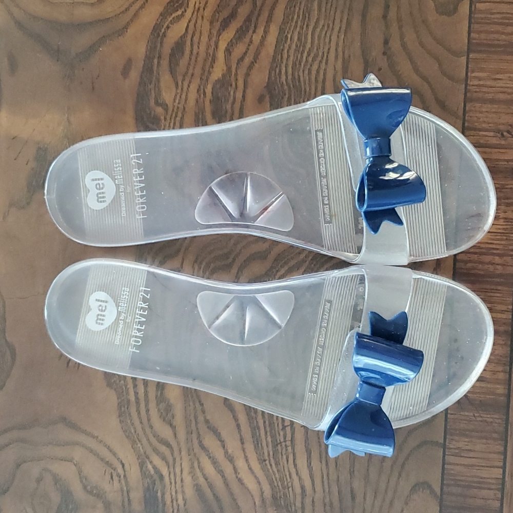 Mel dreamed by Melissa jelly bow slides